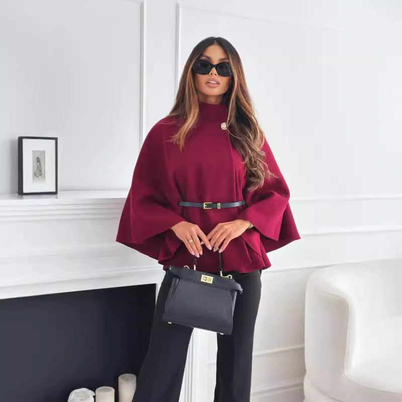 Veste Cape Chic Automne-Hiver